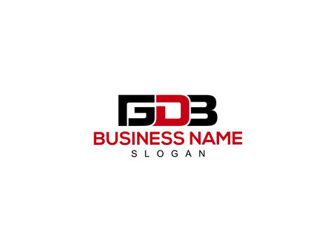 GDB Logo Letter Vector For Brand