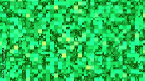 緑色の正方形幾何学背景素材 Poster Abstract Abstract Posters Rrice