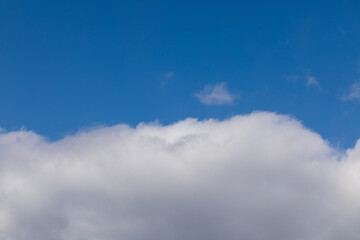 blue sky with clouds