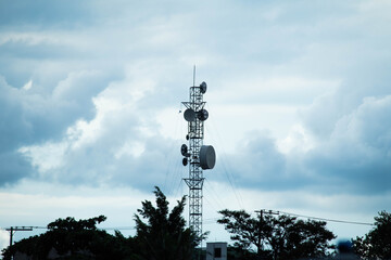 tv tower in the sky
