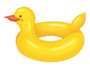 yellow duck float