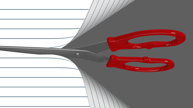 Scissors Paper Craft Transition