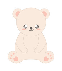 Obraz na płótnie Canvas cute bear icon