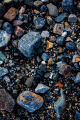 stones on the beach
