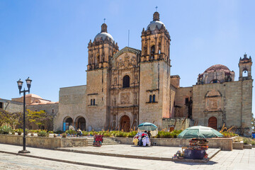 Obraz premium Oaxaca-México, iglesia de Santo Domingo de Guzman