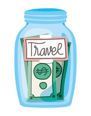 saving for travel