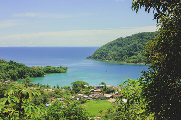 jungle forest and sea Capurganá Chocó Colombia