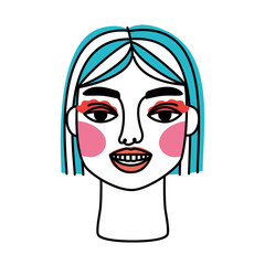 makeup face icon
