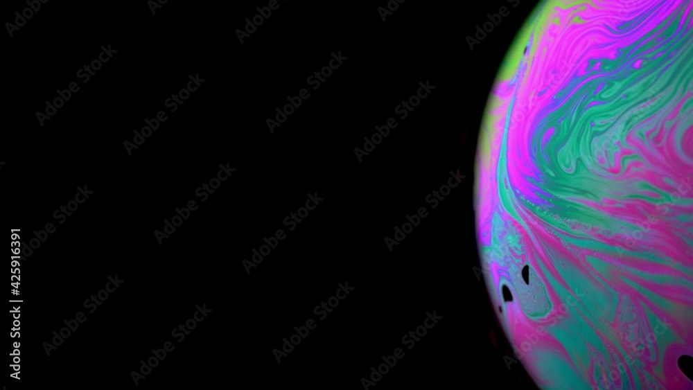 Sticker abstract background space. globe planet earth in galaxy universe with abstract sun on black backgrou