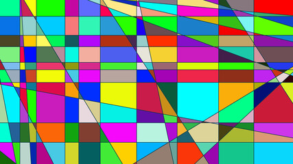 Set of 1000 color,diferent avatar 3d-illustration one color