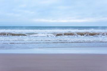 The Martinique beach of the Magdalen Islands (Iles-de-la-Madeleine)