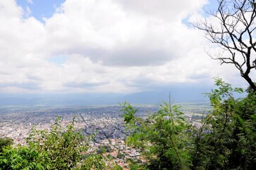 Panoramic view of Salta