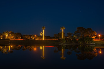 Naklejka premium Sandestin Night View