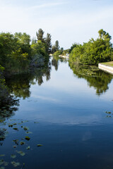 Canal in Cape Coral, Florida 2