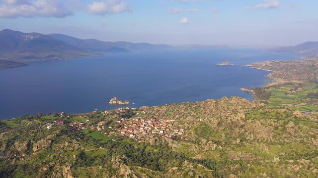 Lake Bafa also known as Lake &Ccedil;amici and in earlier times the Vafi Sea is a lake situated in southwestern Turkey, part of it within the boundaries of Milas district of Muğla Province - Turkey.