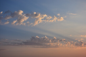 sky and clouds for usage background on photos	