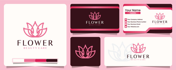 flower lotus , logo design inspiration