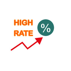 High rate percent illustration
