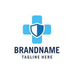 Fototapeta premium Modern vector graphic of medical logo.