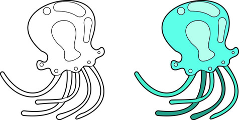Jellyfish illustration