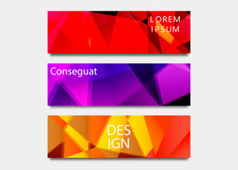 Naklejka premium Minimal lid design. Colorful halftone gradients. Future geometric patterns. Vector EPS10.