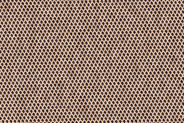 red rusty metal mesh lattice surface background