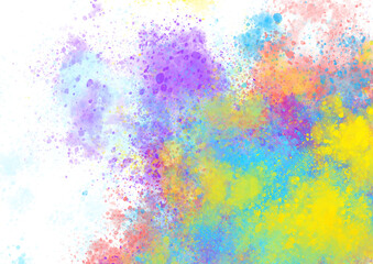 背景　イラスト　ブラシ