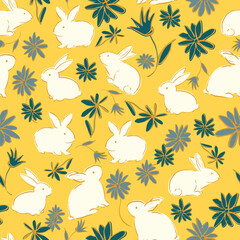 Easter Seamless Pattern