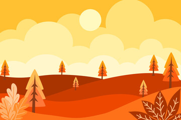 Autumn Background Vector