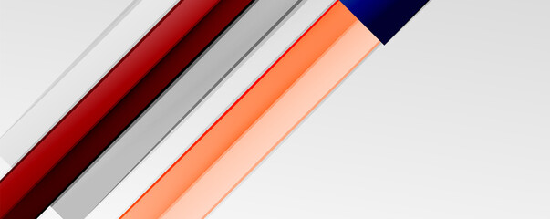 Multicolored lines background. Design template for business or technology presentations, internet posters or web brochure covers