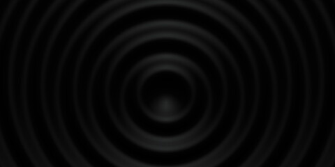 Abstract ripple circle Undulate water circle Shiny sway background 3d illustration