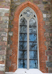 fragments from church windows, Cesvaine Evangelical Lutheran Church