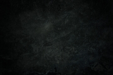 Art abstract wall, background or texture. Black, dark gray retro stone Concrete wall surface in the grungy style. Old black, dark gray rough floor or grunge wall cement texture use for text background