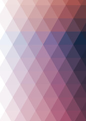 Obraz premium Abstract color Low-Polygones Generative Art background illustration