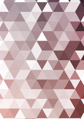 Abstract color Low-Polygones Generative Art background illustration