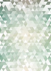 Abstract color Low-Polygones Generative Art background illustration