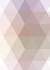 Abstract color Low-Polygones Generative Art background illustration