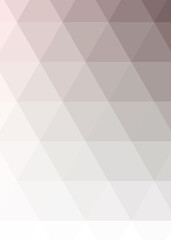 Obraz premium Abstract color Low-Polygones Generative Art background illustration