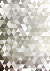 Obraz premium Abstract color Low-Polygones Generative Art background illustration