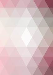 Fototapeta premium Abstract color Low-Polygones Generative Art background illustration