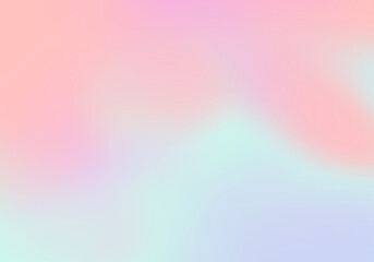 Abstract soft cloud background in pastel colorful gradation.
