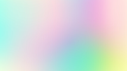 Abstract rainbow soft cloud background in pastel colorful gradation.