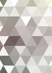 Fototapeta premium Abstract color Low-Polygones Generative Art background illustration