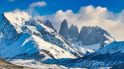 Fototapeta na wymiar Torres del Paine, Chile