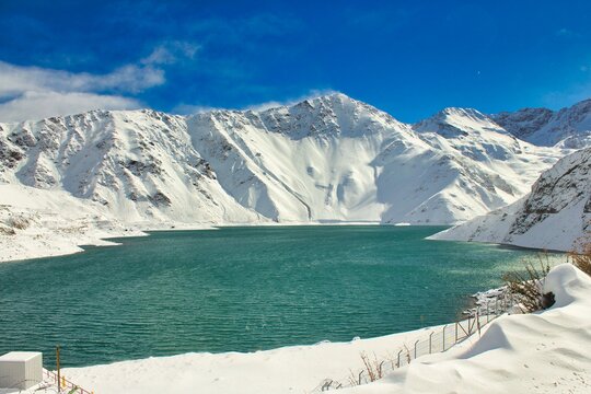 Embalse El Yeso, Caj&oacute;n del maipo, Chile