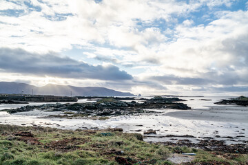 The coastline at Rossbeg in County Donegal during winter - Ireland