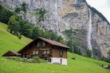 swiss alpine village