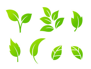 葉のアイコンセット