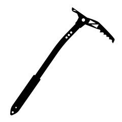 Ice axe, mountain climbing equipment