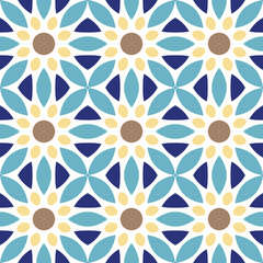 Ornament seamless pattern. Mandala background